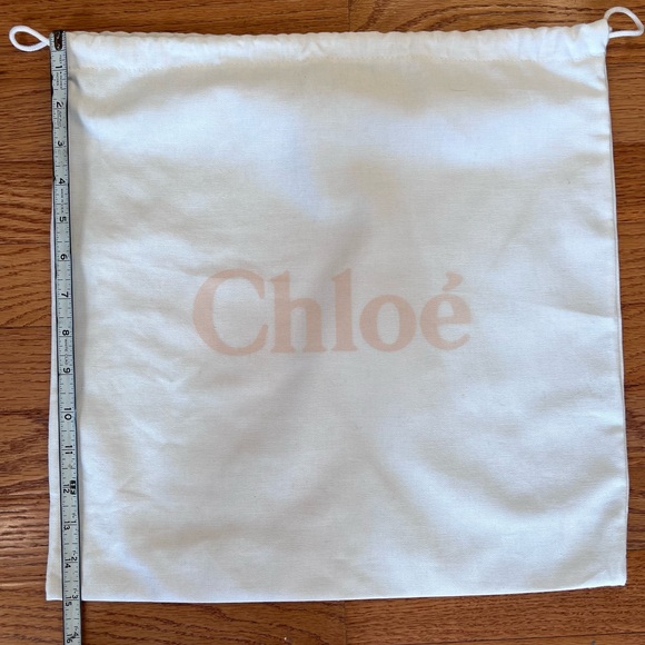 NWOT Chloe White dust Bag - Picture 2 of 4